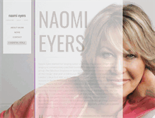 Tablet Screenshot of naomieyers.com